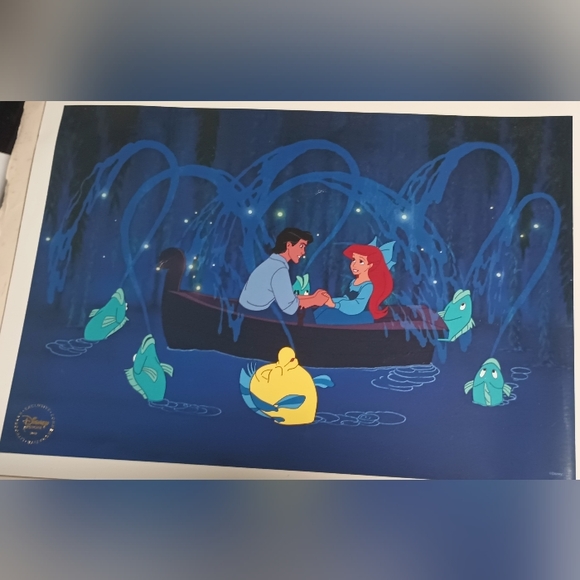 Disney's The Little Mermaid Lithograph - Picture 2 of 2